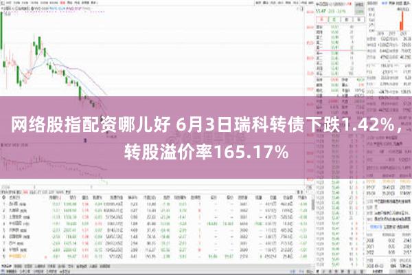 网络股指配资哪儿好 6月3日瑞科转债下跌1.42%，转股溢价率165.17%